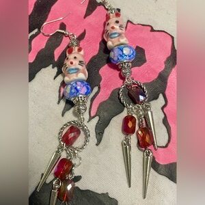 Silent Hill Robbie Rabbit Inspired Earrings
